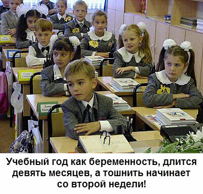 Дети в школе на уроке